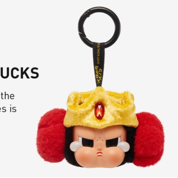 POP MART Other - Pop Mart Crybaby Powerpuff Girls Vinyl Face Plush Morbucks (Secret)